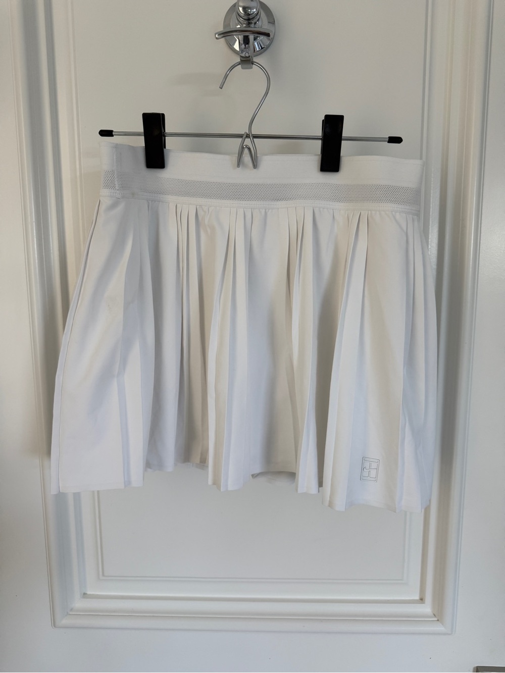 Nike White Pleated Tennis Skirt